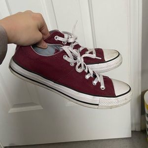 Maroon Converse